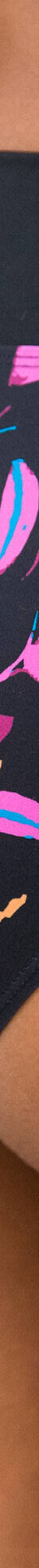 Culotte de bain taille haute Lokia - forme maxi (noir / fuchsia) Culotte de bain taille haute Lokia - forme maxi (noir / fuchsia)